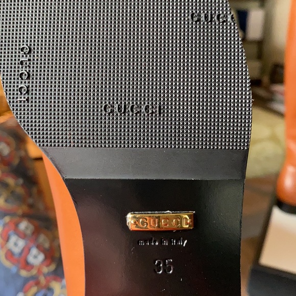 Gucci leather booties! %100 authentic! NWT - Picture 8 of 8